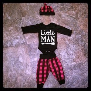Six-Month "Little Man" Fall Outfit